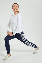 Load image into Gallery viewer, Redtag-Pink-Basic-Jogger-With-Side-Applique-Joggers-Women's-