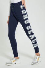 Load image into Gallery viewer, Redtag-Pink-Basic-Jogger-With-Side-Applique-Joggers-Women's-
