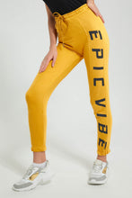 Load image into Gallery viewer, Redtag-Blue-Basic-Jogger-With-Side-Applique-Joggers-Women's-