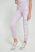 Load image into Gallery viewer, Redtag-Yellow-Basic-Jogger-With-Side-Applique-Joggers-Women's-
