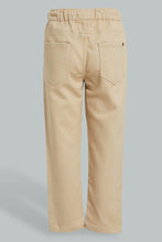 Load image into Gallery viewer, Redtag-Gold-Elasticated-Knit-Denim-Jean-Jeans-Slim-Fit-Boys-2 to 8 Years