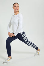 Load image into Gallery viewer, Redtag-White-Plain-Long-Sleeve-T-Shirt-Active-Tees-Women's-