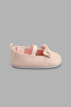 Load image into Gallery viewer, Redtag-Pale-Pink-Pram-Shoe-Colour:Pink,-Filter:Baby-Footwear-(0-to-18-Mths),-NBF-Casual-Shoes,-New-In,-New-In-NBF-FOO,-Non-Sale,-S22A,-Section:Kidswear-Baby-0 to 18 Months