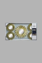 Load image into Gallery viewer, Redtag-Beige-Round-Mirror-Set-(5-piece)-Mirrors-Home-Decor-0