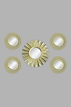 Load image into Gallery viewer, Redtag-Beige-Round-Mirror-Set-(5-piece)-Mirrors-Home-Decor-0