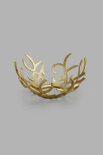 Load image into Gallery viewer, Redtag-Gold-Metal-&-Glass-Decorative-Bowl-Bowls-Home-Decor-