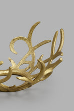 Load image into Gallery viewer, Redtag-Gold-Metal-&-Glass-Decorative-Bowl-Bowls-Home-Decor-