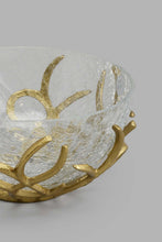 Load image into Gallery viewer, Redtag-Gold-Metal-&-Glass-Decorative-Bowl-Bowls-Home-Decor-
