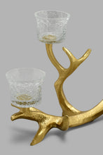 Load image into Gallery viewer, Redtag-Gold-Metal-&-Glass-Decorative-Artefact-Bowls-Home-Decor-