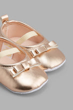 Load image into Gallery viewer, Redtag-Pale-Pink-Pram-Shoe-Pumps-Baby-0 to 18 Months