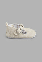 Load image into Gallery viewer, Redtag-Beige-Pram-Shoe-Pumps-Baby-0 to 18 Months