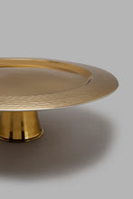 Load image into Gallery viewer, Redtag-Gold-Metal-Cake-Stand-Hammered-Trays-Home-Dining-