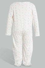 تنزيل الصورة على معرض الصور، Redtag-Pink-And-White-Polka-Dot-Sleepsuit-Sleepsuits-Baby-0 to 12 Months