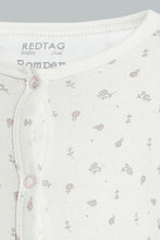 تنزيل الصورة على معرض الصور، Redtag-Pink-Floral-Romper-Colour:Pink,-Filter:Baby-(0-to-12-Mths),-NBG-Rompers,-New-In,-New-In-NBG,-Non-Sale,-PPE,-S22B,-Section:Kidswear-Baby-0 to 12 Months