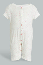 تنزيل الصورة على معرض الصور، Redtag-Red-And-Grey-Dot-Print-Romper-Colour:Red,-Filter:Baby-(0-to-12-Mths),-NBF-Rompers,-New-In,-New-In-NBF,-Non-Sale,-PPE,-S22B,-Section:Kidswear-Baby-0 to 12 Months