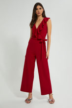 Load image into Gallery viewer, Redtag-Red-Jumpsuit-Dresses-Women's-