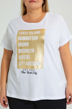 تنزيل الصورة على معرض الصور، Redtag-Graphic-T-Shirt-Colour:Black,-Filter:Plus-Size,-LDP-T-Shirts,-New-In,-New-In-LDP,-Non-Sale,-S22A,-Section:Women,-TBL-Women's-