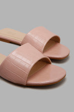 تنزيل الصورة على معرض الصور، Redtag-Pink-Croc-Pu-Mule-Mules-Women's-