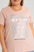 تنزيل الصورة على معرض الصور، Redtag-Graphic-T-Shirt-Colour:Yellow,-Filter:Plus-Size,-LDP-T-Shirts,-New-In,-New-In-LDP,-Non-Sale,-S22A,-Section:Women,-TBL-Women's-