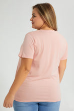 تنزيل الصورة على معرض الصور، Redtag-Graphic-T-Shirt-Colour:Yellow,-Filter:Plus-Size,-LDP-T-Shirts,-New-In,-New-In-LDP,-Non-Sale,-S22A,-Section:Women,-TBL-Women's-
