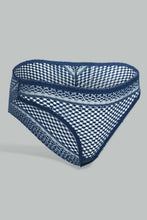 Load image into Gallery viewer, Redtag-Navy/Ivory-Plain-Bikini-Brief-(2-Pack)-Briefs-Bikini-Women's-