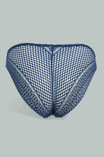 Load image into Gallery viewer, Redtag-Navy/Ivory-Plain-Bikini-Brief-(2-Pack)-Briefs-Bikini-Women's-