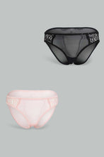 Load image into Gallery viewer, Redtag-Pink/Sage-Plain-Bikini-Brief-(2-Pack)-Briefs-Bikini-Women's-