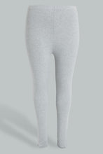 Load image into Gallery viewer, Redtag-Basic-Legging-Colour:Grey,-Filter:Plus-Size,-LDP-Leggings,-New-In,-New-In-LDP,-Non-Sale,-S22A,-Section:Women,-TBL-Women's-