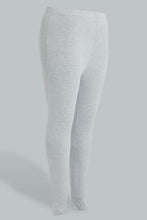 Load image into Gallery viewer, Redtag-Basic-Legging-Colour:Grey,-Filter:Plus-Size,-LDP-Leggings,-New-In,-New-In-LDP,-Non-Sale,-S22A,-Section:Women,-TBL-Women's-