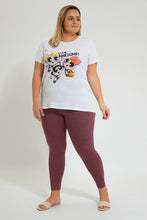 Load image into Gallery viewer, Purple Basic Legging