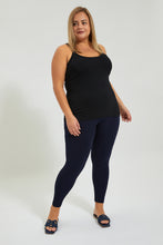 Load image into Gallery viewer, Navy Basic Legging