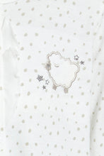 تنزيل الصورة على معرض الصور، Redtag-Beige-Leoprd-Frill-Sleepsuit-Sleepsuits-Baby-0 to 12 Months