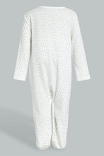 تنزيل الصورة على معرض الصور، Redtag-Beige-Leoprd-Frill-Sleepsuit-Sleepsuits-Baby-0 to 12 Months