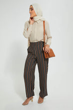 Load image into Gallery viewer, Redtag-Beige-Collared-Button-Front-Shirt-Blouses-Women's-