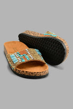 Load image into Gallery viewer, Redtag-Embelished-Comfort-Slide-Colour:Assorted,-Filter:Women's-Footwear,-New-In,-New-In-Women-FOO,-Non-Sale,-S22A,-Section:Women,-Women-Slippers-Women's-