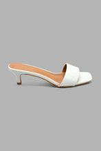 تنزيل الصورة على معرض الصور، Redtag-White-Croc-Skin-Mule-Mules-Women's-
