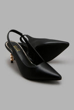 Load image into Gallery viewer, Redtag-Black-Slingback-Slingbacks-Women's-