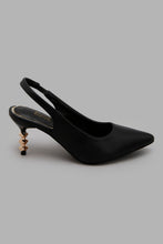 Load image into Gallery viewer, Redtag-Black-Slingback-Slingbacks-Women's-