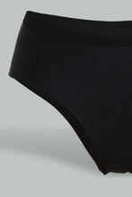 Load image into Gallery viewer, Redtag-Black/Beige/White-Plain-Boyleg-Brief-(3-Pack)-Briefs-Boyleg-Women's-