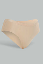 Load image into Gallery viewer, Redtag-Black/Beige/White-Plain-Boyleg-Brief-(3-Pack)-Briefs-Boyleg-Women's-