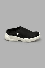Load image into Gallery viewer, Redtag-Black-Fly-Knit-Mule-Trainer-Mules-Senior-Girls-5 to 14 Years
