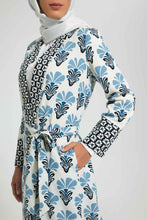 تنزيل الصورة على معرض الصور، Redtag-Geo-Print-Wrap-Cardigan-Cardigans-Women's-