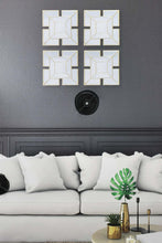 Load image into Gallery viewer, Redtag-Gold-Decorative-Raindrop-Wallmirror-Set(4Piece)-Mirrors-Home-Decor-