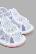 Load image into Gallery viewer, Redtag-White-Floral-Embroidered-Pump-Pumps-Infant-Girls-1 to 3 Years