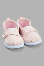 Load image into Gallery viewer, Redtag-Pink-Embroidered-Pump-Pumps-Infant-Girls-1 to 3 Years