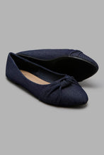 تنزيل الصورة على معرض الصور، Redtag-Denim-Knotted-Trim-Ballerina-Ballerinas-Senior-Girls-5 to 14 Years