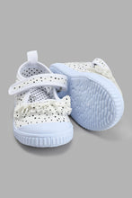 Load image into Gallery viewer, Redtag-White-Polka-Dot-Print-Pump-Pumps-Infant-Girls-1 to 3 Years
