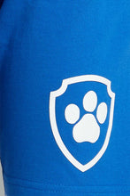 تنزيل الصورة على معرض الصور، Redtag-Blue-Paw-Patrol-Elasticated-Waist-Short-Active-Shorts-Boys-2 to 8 Years
