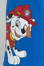 تنزيل الصورة على معرض الصور، Redtag-Blue-Paw-Patrol-Elasticated-Waist-Short-Active-Shorts-Boys-2 to 8 Years