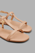 Load image into Gallery viewer, Redtag-Pink-T-Bar-Sandal-Colour:Pink,-Filter:Women's-Footwear,-New-In,-New-In-Women-FOO,-Non-Sale,-S22A,-Section:Women,-Women-Casual-Sandals-Women's-